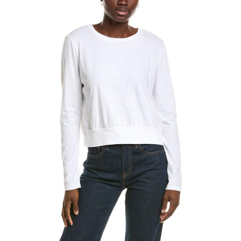 Michael Stars Womens Yuri T-Shirt, White